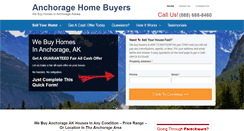 Desktop Screenshot of anchoragehomebuyers.com